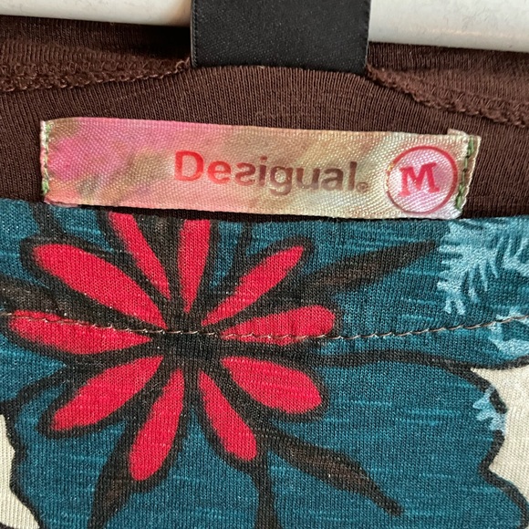 Desigual Boatneck Top - Picture 3 of 5